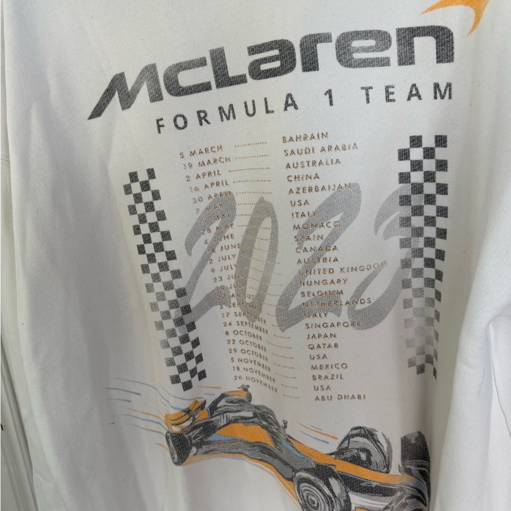 Oversized McLaren sweatshirt from Abercrombie - Picture 5 of 5